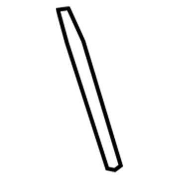 5178424AA Mopar APPLIQUE-A Pillar Illustration 1 of 1