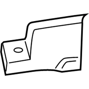 53032453AE Mopar Air Cleaner Bracket Illustration 1 of 1