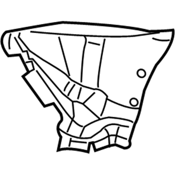 68036268AC Mopar Tail lamp Mounting Panel Illustration 1 of 1