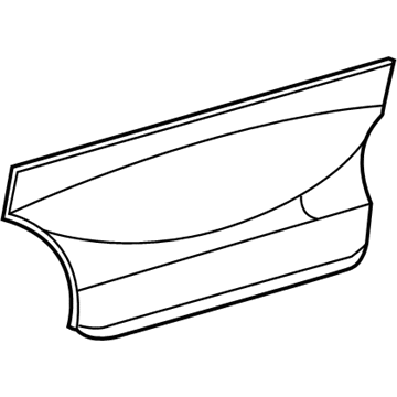 YA82XDVAA Mopar Carpet-Rear BULKHEAD Illustration 1 of 1