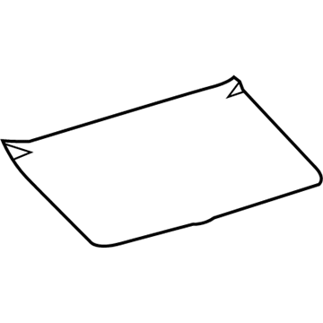 YR84XDVAA Mopar Luggage Compartment Carpet Illustration 1 of 1