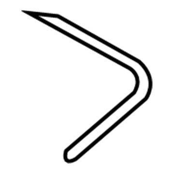 MR574239 Mopar Molding-Rear Bumper Illustration 1 of 1