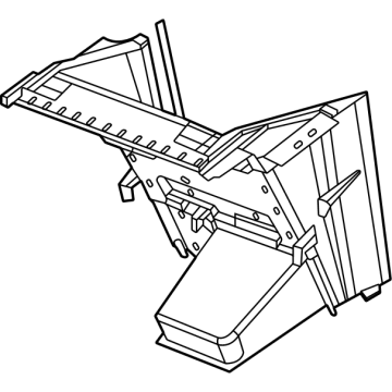 7UT71TX7AA Mopar BEZEL-MEDIA PORT Illustration 1 of 1