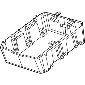 6LY66TX7AA Mopar RETAINER-Floor Console Illustration 1 of 1