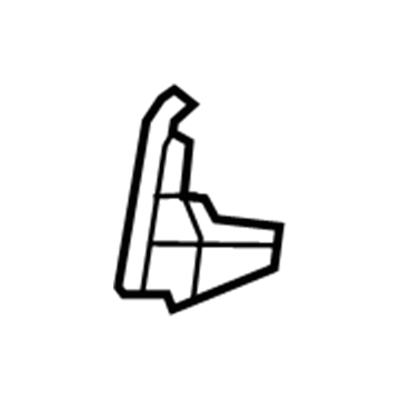 1NL62DK2AA Mopar Recliner Handle Illustration 1 of 1