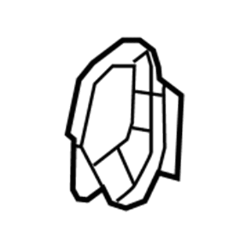1NK92XDVAA Mopar Inboard Shield Illustration 1 of 1
