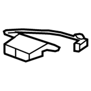 4610261AE Mopar Blower-Seat Cushion Illustration 1 of 1