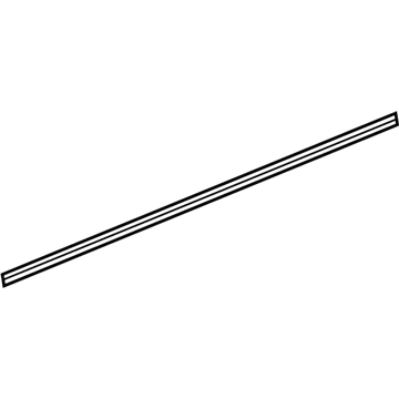 1AP921D1AA Mopar Cover-Rail Molding Illustration 1 of 1