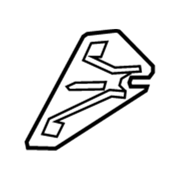 5028558AA Mopar Bracket-Overhead Rail System Illustration 1 of 1