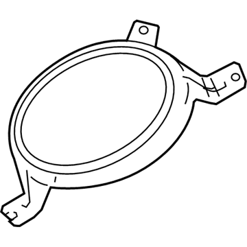 5067333AD Mopar Speaker Bracket Illustration 1 of 1