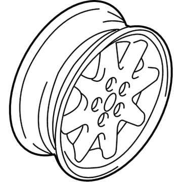 Dodge Stratus Spare Wheel - MR641142