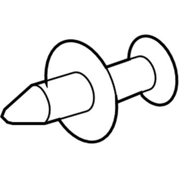 55157330AC Mopar Clip-Push Illustration 1 of 1