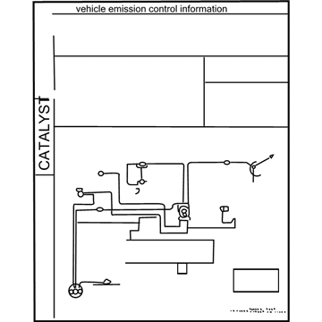 5273698AB Mopar Emission Label Illustration 1 of 1
