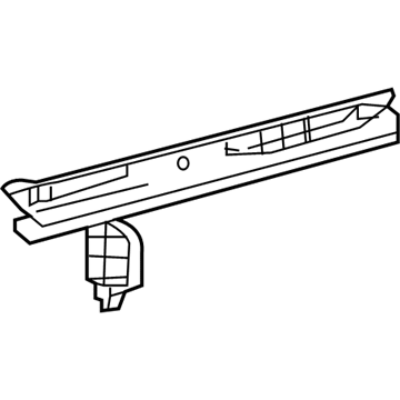 68008716AA Mopar Side Panel Reinforcement Illustration 1 of 1