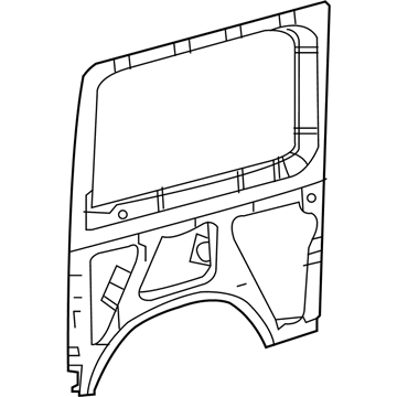 68008710AA Mopar Panel-Side Illustration 1 of 1