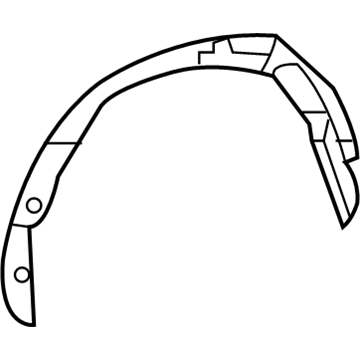 Mopar 68009347AA WHEEL/HOUSE-WHEELHOUSE 68009347AA Mopar WHEEL/HOUSE-WHEELHOUSE Illustration 1 of 1