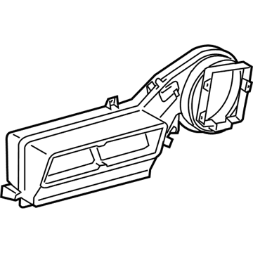 5124712AA Mopar Heater Housing Illustration 1 of 1