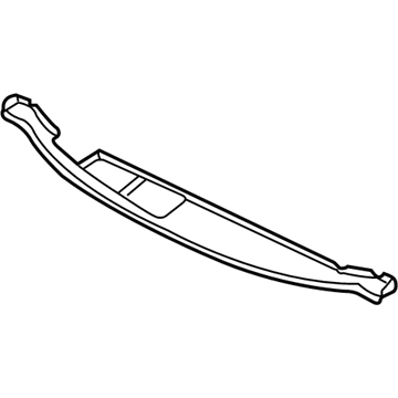 4860742AB Mopar Support-COWL PLENUM Illustration 1 of 1