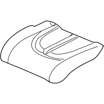 XB681DVAA Mopar Front Seat Cushion Passenger Cover Illustration 1 of 1