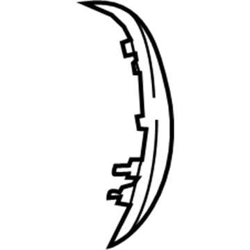 1SV40DX9AD Mopar Instrument Panel End Cap End Illustration 1 of 1