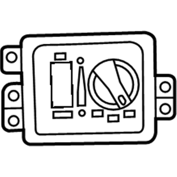 2002 Dodge Durango Headlight Switch - 56045534AE