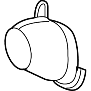 4880273AB Mopar Hose-Fresh Air Illustration 1 of 1