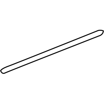 4805323AD Mopar Front Door Belt Molding Illustration 1 of 1