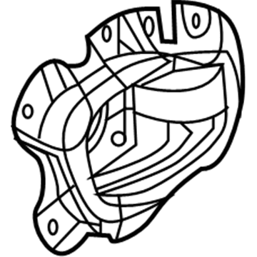 6ER86PS4AA Mopar Inside Release Handle Illustration 1 of 1