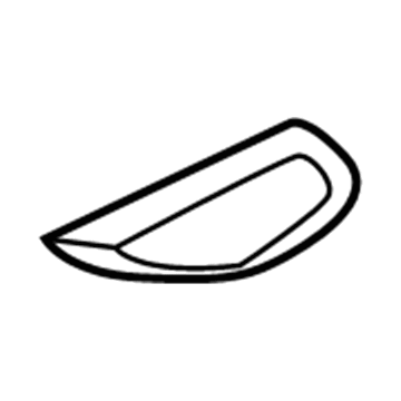 5US59DX9AA Mopar Pull Cup Mat Illustration 1 of 1