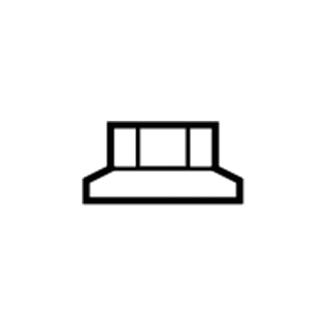 68263137AA Mopar Hexagon Flange Nut Illustration 1 of 1