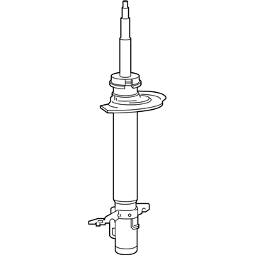 68270256AA Mopar Front suspension Strut Illustration 1 of 1