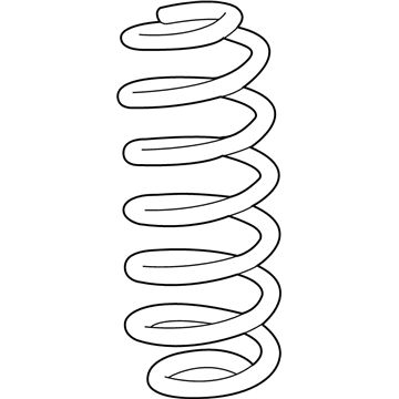 5168720AA Mopar Rear Coil Spring Illustration 1 of 1