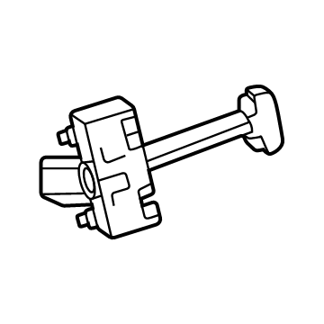 Dodge Charger Daytona Door Check - 68589644AA