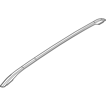 5UQ36DX8AD Mopar Luggage Rack Cover Illustration 1 of 1