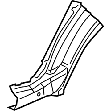 5074104AC Mopar Body Side Aperture Reinforcement Illustration 1 of 1