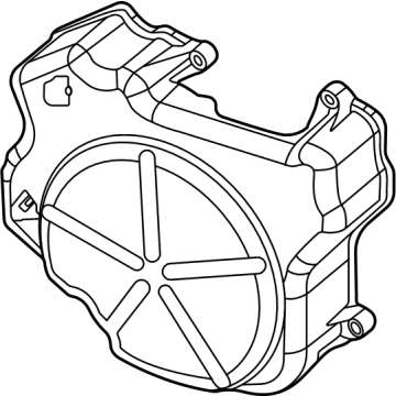5281734AA Mopar Cover-Harmonic BALANCER Illustration 1 of 1