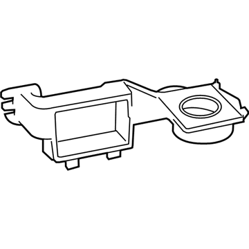 68029722AD Mopar Housing-A/C And Heater Illustration 1 of 1