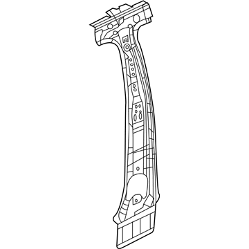 68243979AB Mopar Reinforcement B Pillar Illustration 1 of 1