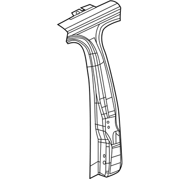 68243933AB Mopar REINFMNT-B-Pillar Illustration 1 of 1