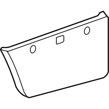 5104325AA Mopar Cover-Door Panel Illustration 1 of 1