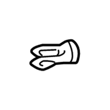 Mopar 5133516AA Clip-Door Trim 5133516AA Mopar Clip-Door Trim Illustration 1 of 1