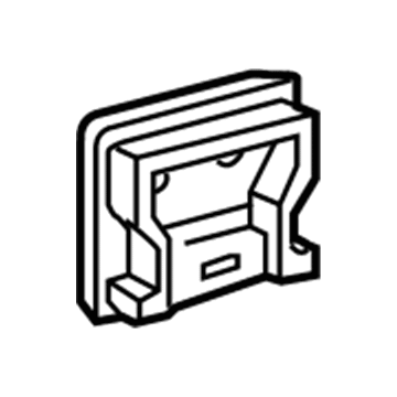 5123763AA Mopar Door Trim Panel Bezel Illustration 1 of 1