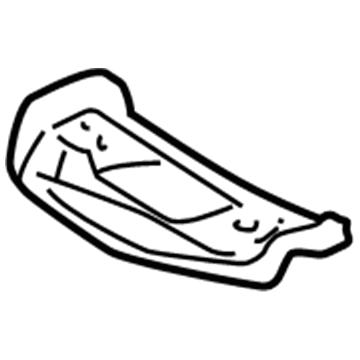 Dodge Intrepid Axle Beam - 4580353