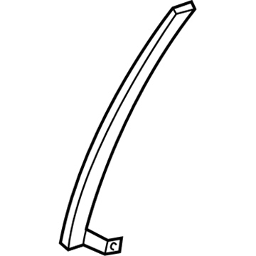 4780081AF Mopar Door Glass Channel Illustration 1 of 1