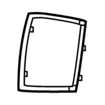 1DP08SZ0AE Mopar Trim Ring-Trim Illustration 1 of 1