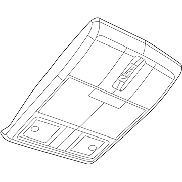 2012 Dodge Journey Dome Light - 1MU03HDAAB