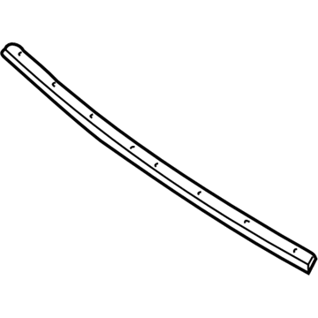 4860692AA Mopar Hood Seal Illustration 1 of 1