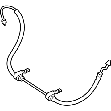 5154721AE Mopar Power Steering Pressure Line Illustration 1 of 1