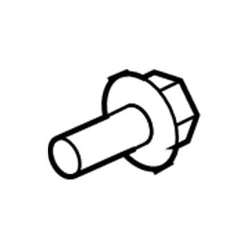 6508628AA Mopar Hexagon Flange Head Screw Illustration 1 of 1