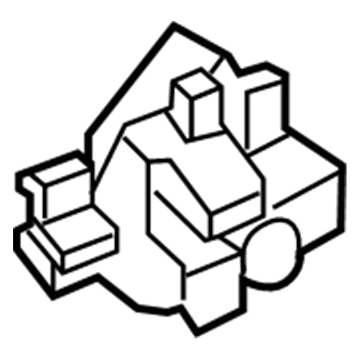 2008 Jeep Liberty Trunk Lid Latch - 55396445AA